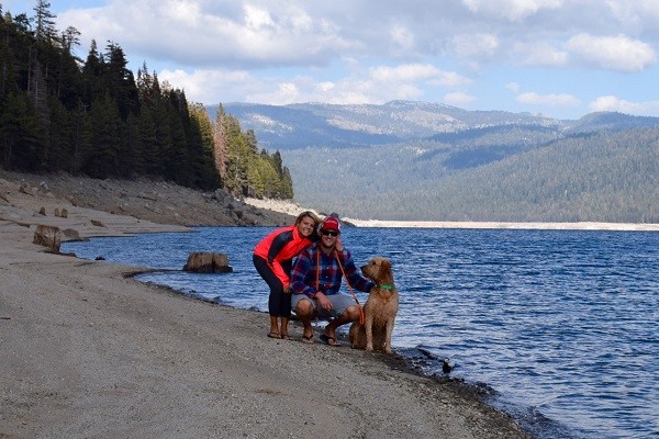 Bauer and his folks.