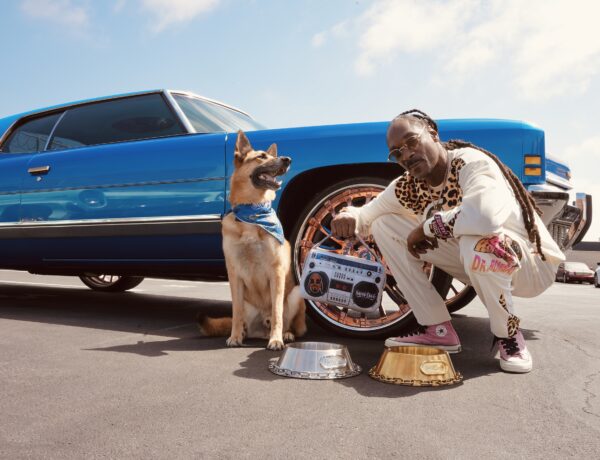 snoop dogg and a dog